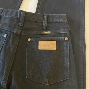 Vintage Wrangler jeans, slim fit, black, 936WBK, various sizes available